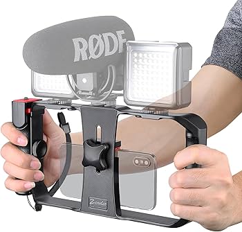 Amazon.com: Zeadio Smartphone Stabilizer Grip, Cellphone Video Rig